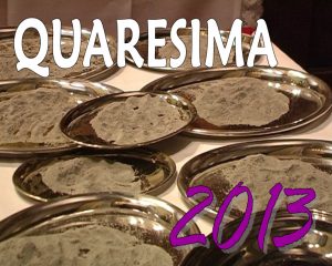 QUARESIMA 2013