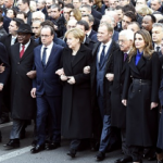 Manifestazione a Parigi contro il terrorismo